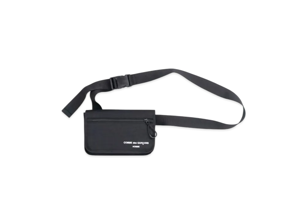 COMME des GARCONS HOMME Cordura Nylon Shoulder Bag "Black"