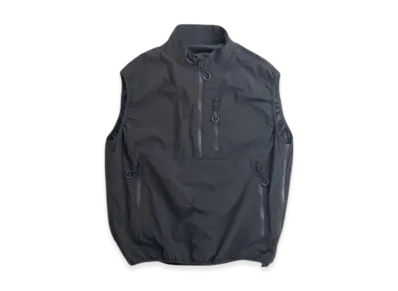 COMME des GARCONS HOMME Nylon Typewriter Pullover Vest "Black"