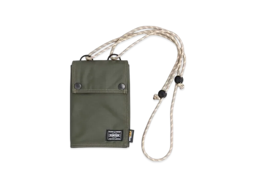 COMME des GARCONS HOMME x PORTER Cordura Nylon Travel Case "Khaki"