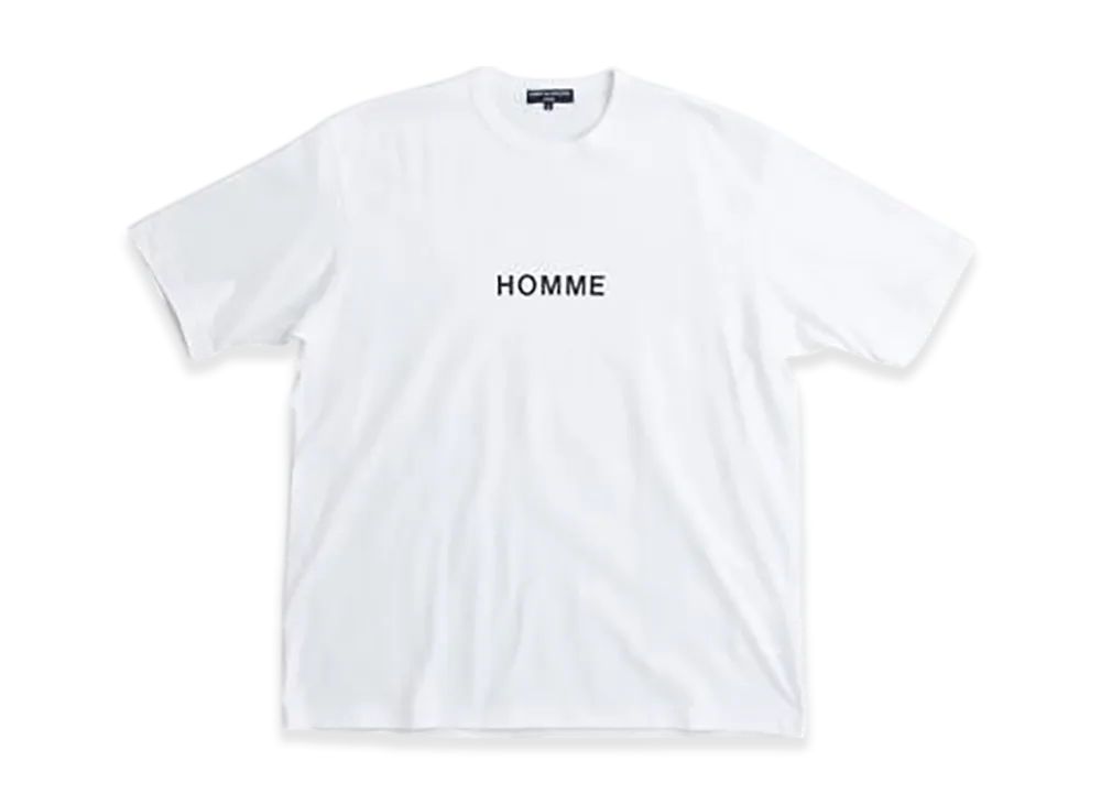 COMME des GARCONS HOMME Logo Print T-shirt "White"