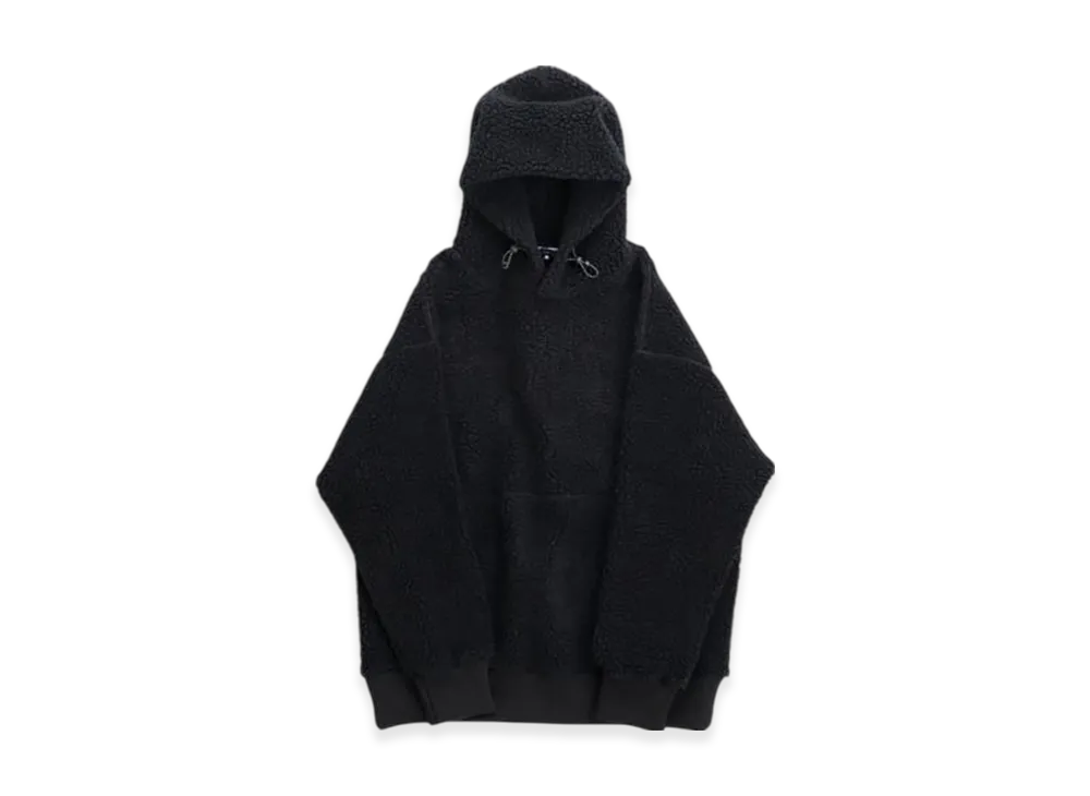 COMME des GARCONS HOMME W/C Boa Fleece Pull Parka "Light Gray"