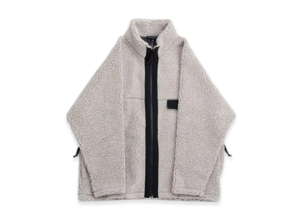 COMME des GARCONS HOMME W/C Boa Fleece Jacket "Black/Black"