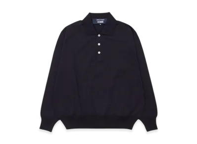 COMME des GARCONS HOMME Worsted Wool Jersey "Dark Navy"