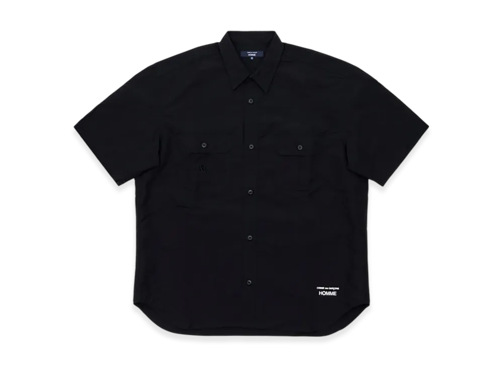 COMME des GARCONS HOMME Nylon Tussah "Black"