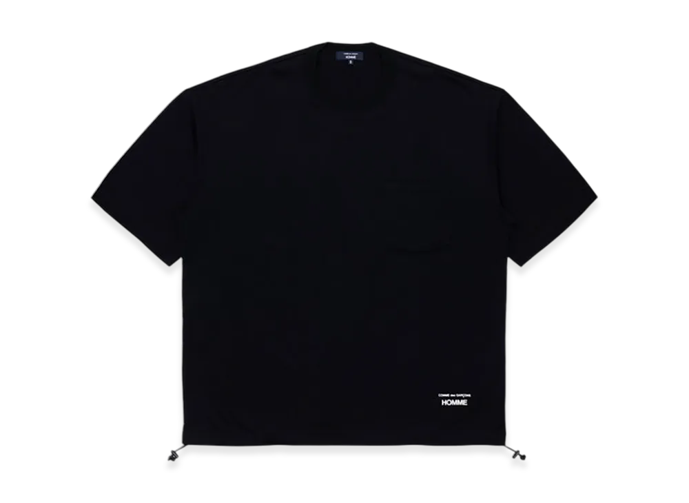 COMME des GARCONS HOMME Cotton Jerseygarment Print "Black"