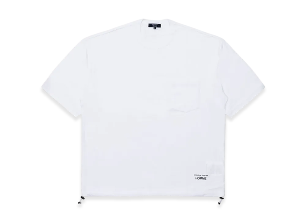 COMME des GARCONS HOMME Cotton Jerseygarment Print "White"