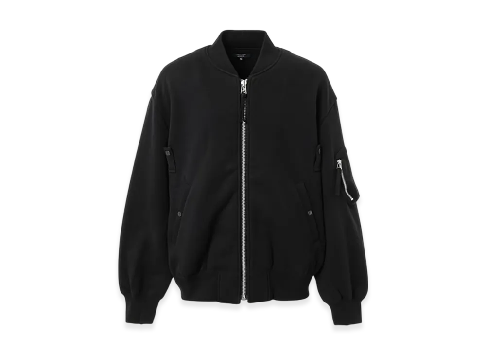 COMME des GARCONS HOMME Cotton Wool MA-1 Jacket "Black"