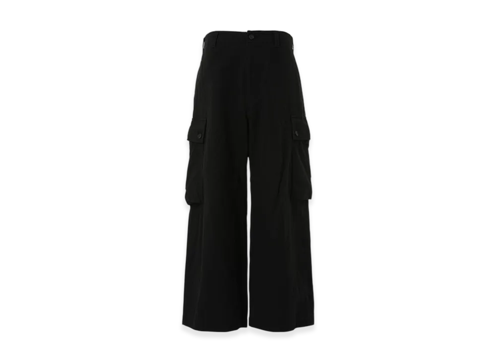 COMME des GARCONS HOMME Cotton Wool Cargo Pants "Black"