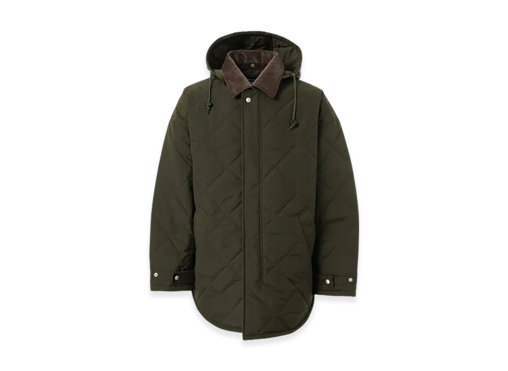 COMME des GARCONS HOMME Nylon Quilting Foody Jacket "Khaki"