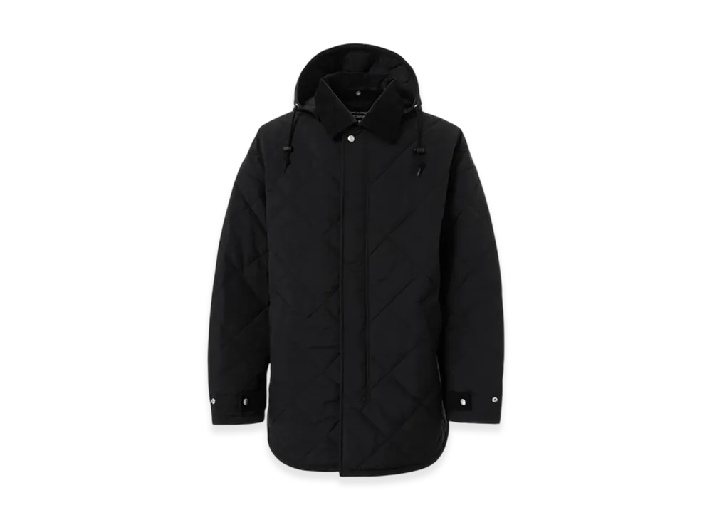 COMME des GARCONS HOMME Nylon Quilting Foody Jacket "Black"