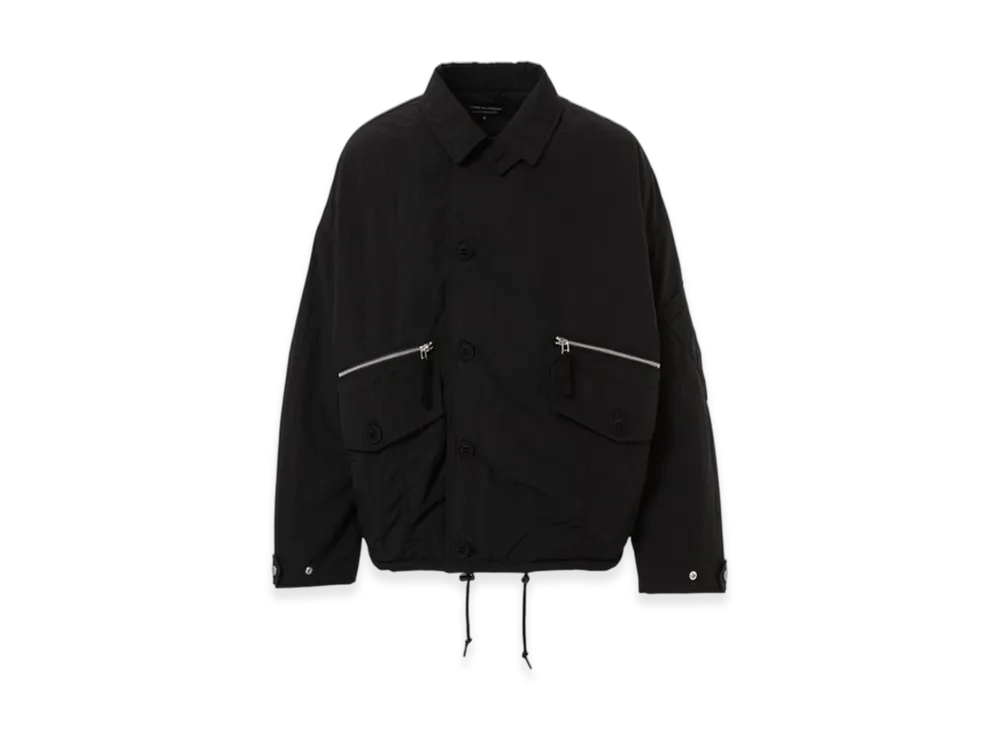 COMME des GARCONS HOMME Primaloft Nylon Military Jacket "Black"
