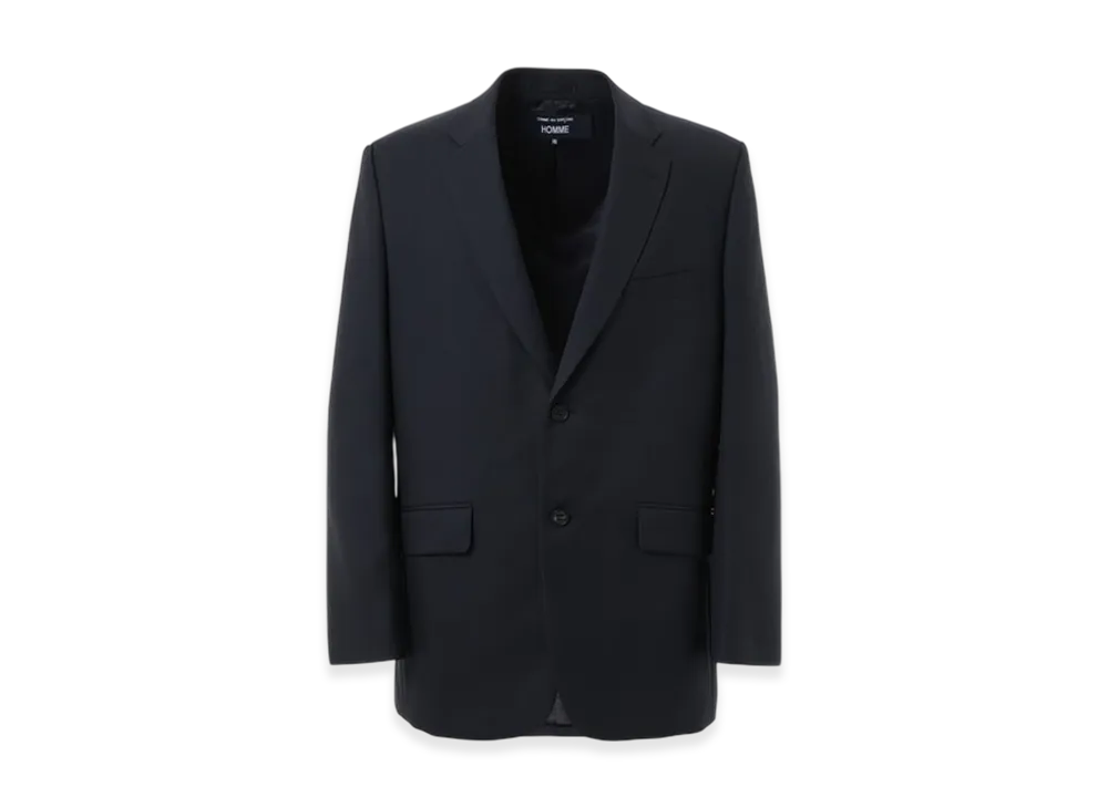 COMME des GARCONS HOMME Wool Serge Jacket "Navy"