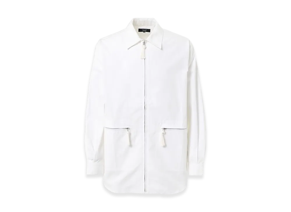 COMME des GARCONS HOMME Cotton Oxford Shirts "White"