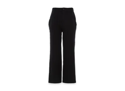 COMME des GARCONS HOMME Wool Serge Garment Shrunk Pants "Navy"