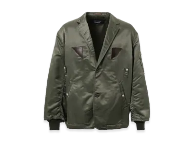 COMME des GARCONS HOMME W Twill Military Tailored Jacket "Khaki"