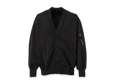 COMME des GARCONS HOMME Ma-1 Style Knit Cardigan "Black"