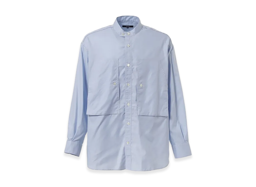COMME des GARCONS HOMME Cotton Oxford Shirts "Sax Blue"