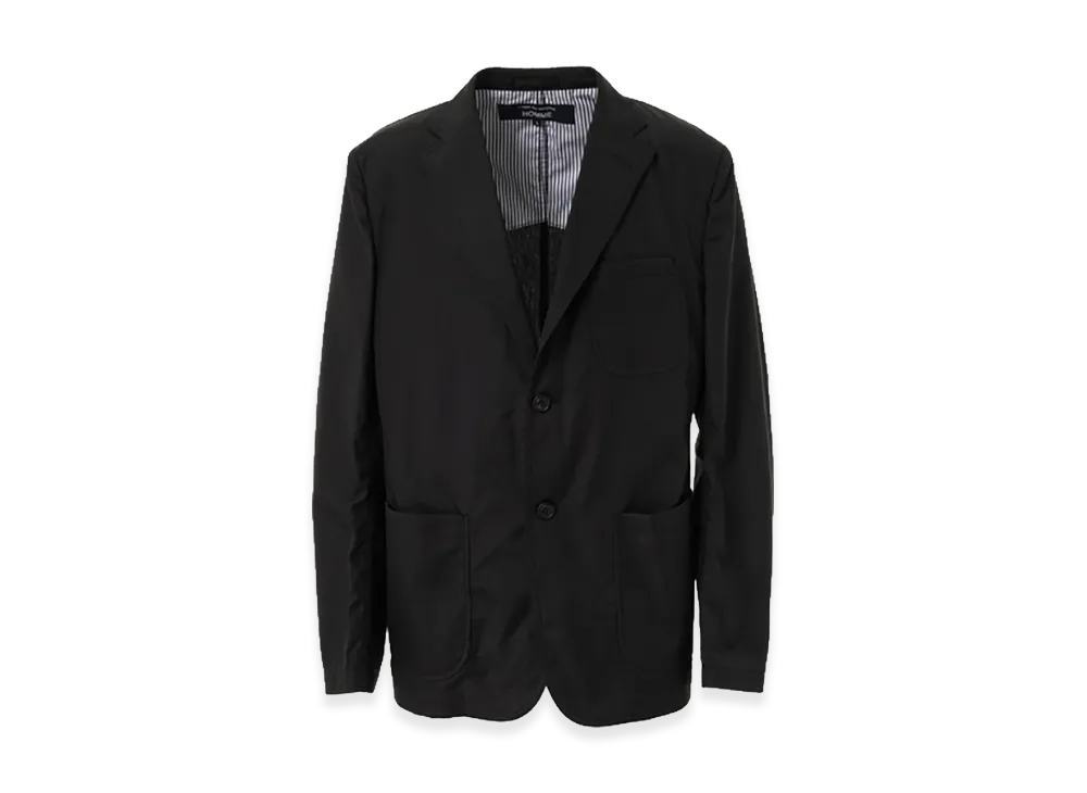 COMME des GARCONS HOMME Cotton Seam-Puckered Jacket "Black"