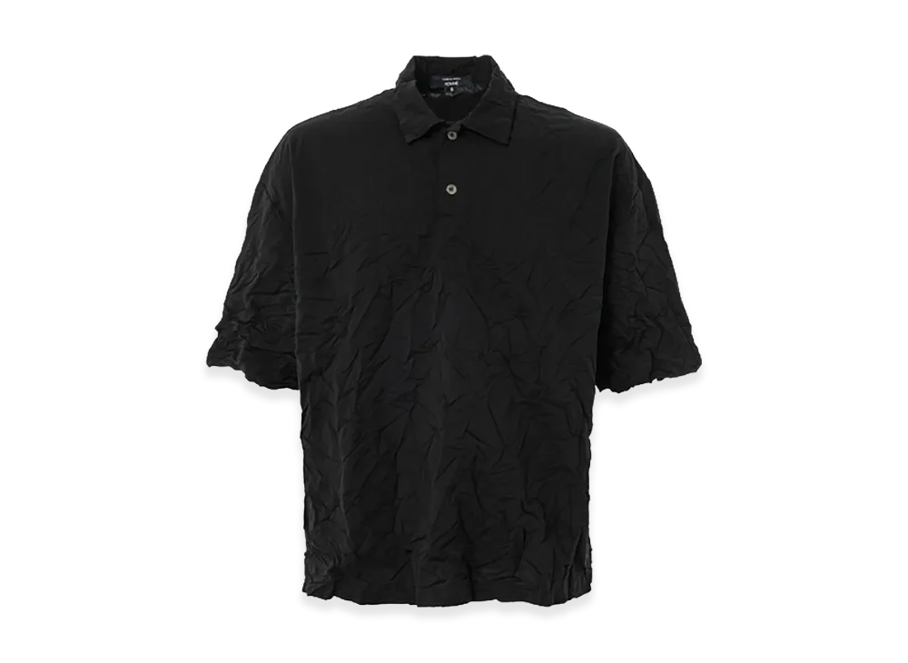 COMME des GARCONS HOMME Cotton Polyester Polo Shirts "Black"