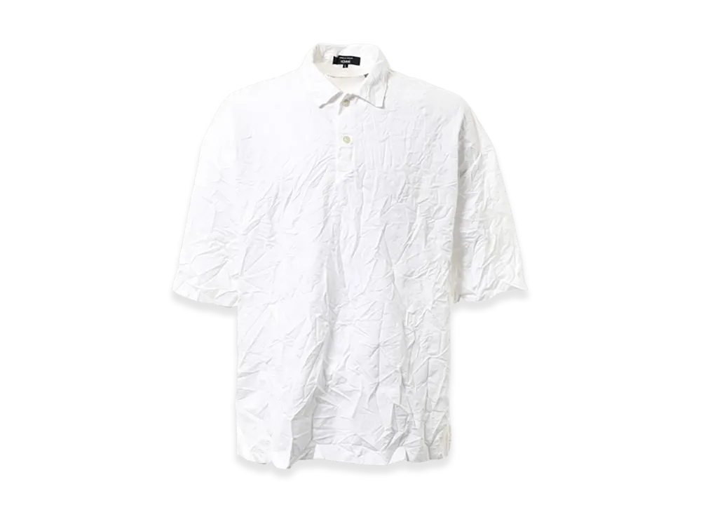 COMME des GARCONS HOMME Cotton Polyester Polo Shirts "White"