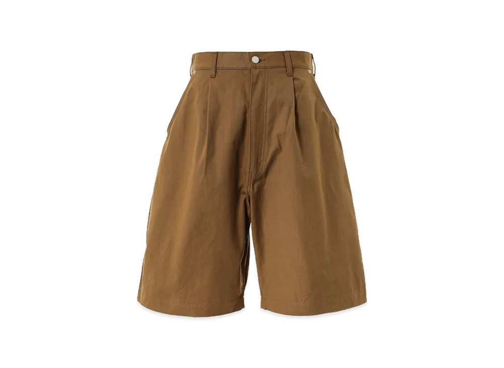 COMME des GARCONS HOMME Cotton Oxford Short Pants "Brown"