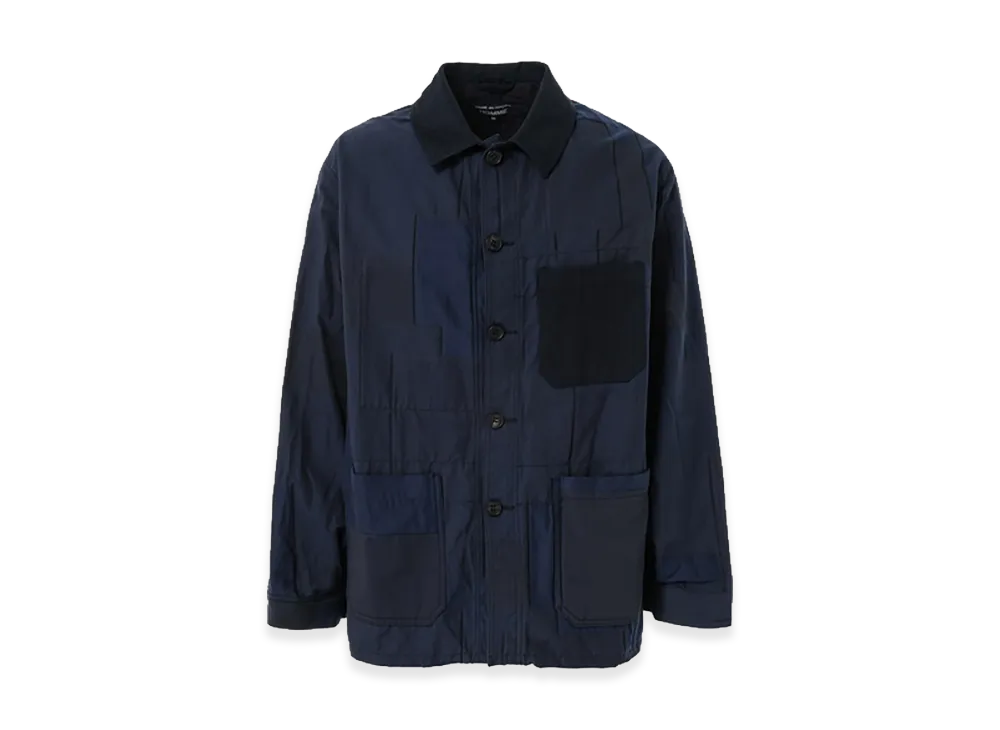 COMME des GARCONS HOMME Cotton Ester Coverall "Navy"