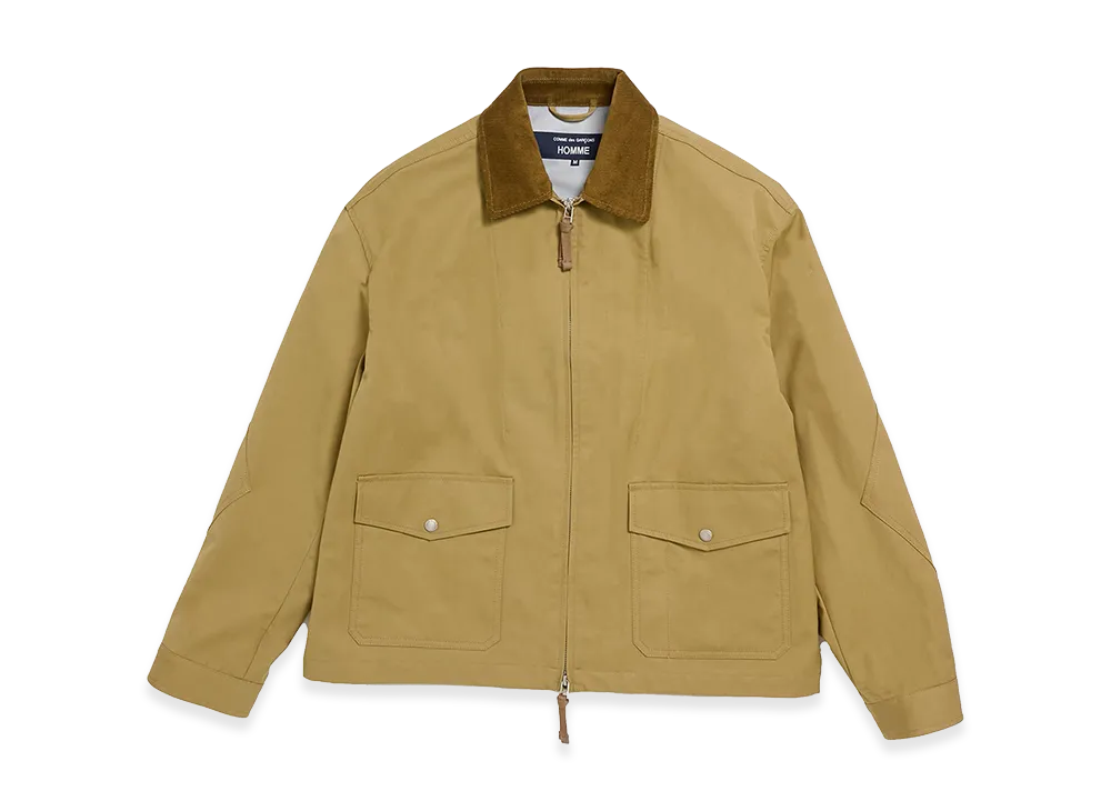 COMME des GARCONS HOMME 25FW Nylon Cordura Jacket "Beige"