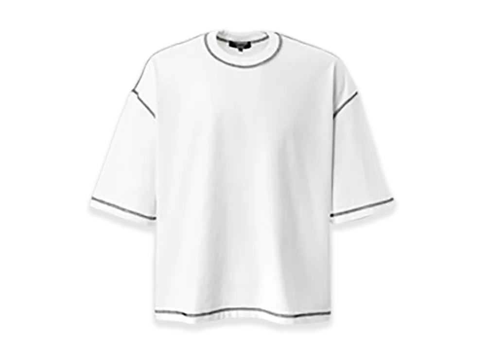 COMME des GARCONS HOMME Cotton Plain Tee "White"