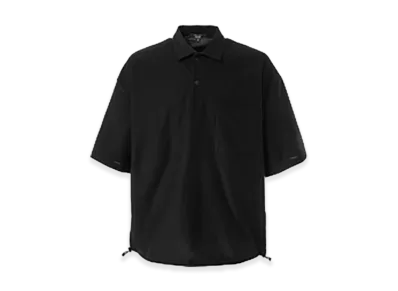 COMME des GARCONS HOMME Estel Cupra Polo Shirt "Black"