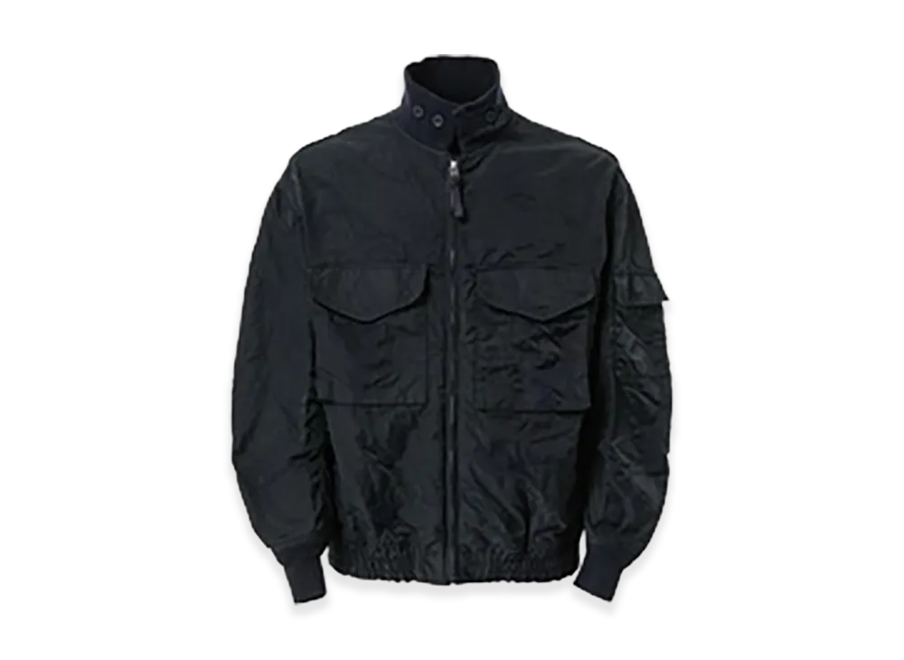 COMME des GARCONS HOMME Garment Dye Military Jacket "Navy"