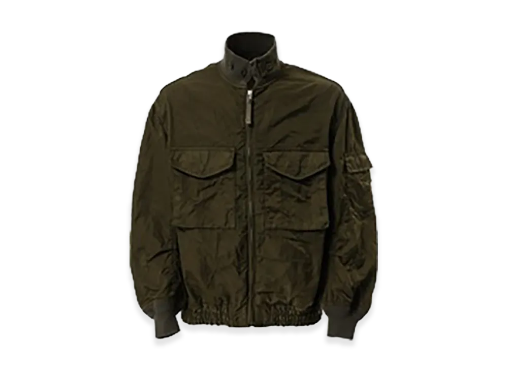 COMME des GARCONS HOMME Garment Dye Military Jacket "Khaki"