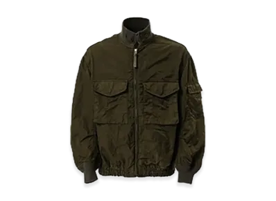 COMME des GARCONS HOMME Garment Dye Military Jacket "Khaki"