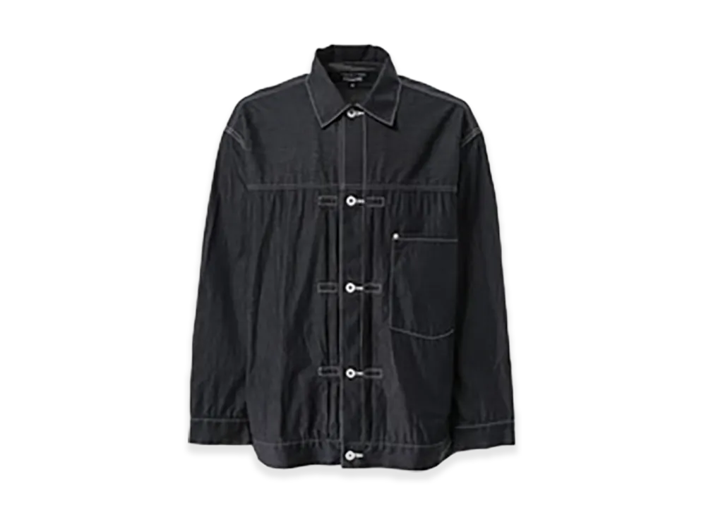 COMME des GARCONS HOMME Cotton Light Ounce Denim Jacket "Navy"