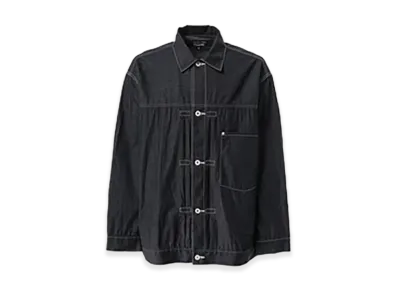 COMME des GARCONS HOMME Cotton Light Ounce Denim Jacket "Navy"