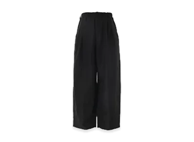 COMME des GARCONS HOMME Estel Linen Stripe Easy Pants "Black"