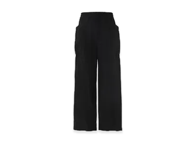 COMME des GARCONS HOMME Estel Linen Garment Dye Easy Pants "Black"
