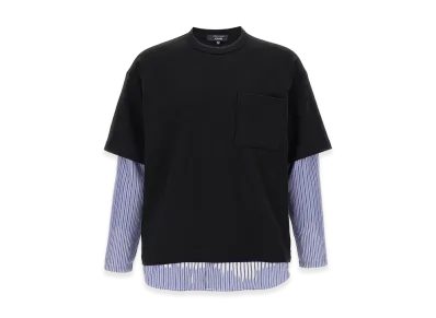 COMME des GARCONS HOMME Shirt Insert T-Shirt "Black"