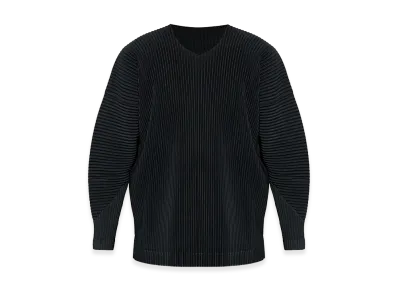 COMME des GARCONS HOMME Polyester Long Sleeve T-Shirt "Black"
