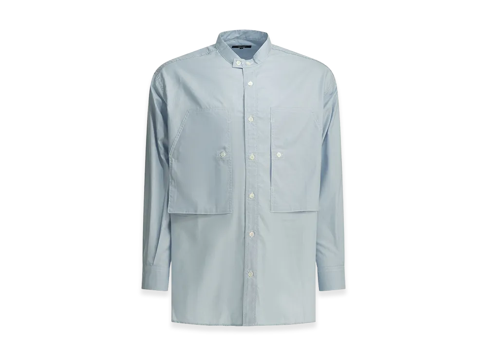 COMME des GARCONS HOMME Casual Shirt With Patch Pockets "Light Blue"