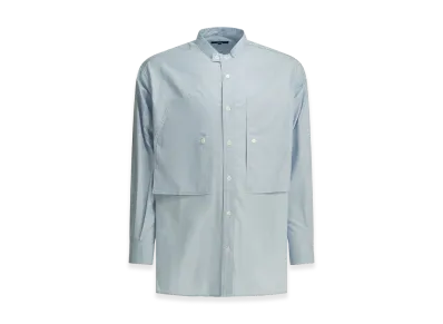 COMME des GARCONS HOMME Casual Shirt With Patch Pockets "Light Blue"