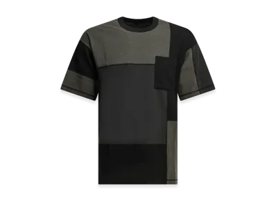 COMME des GARCONS HOMME Patchwork Crewneck T-Shirt "Black"