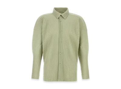 COMME des GARCONS HOMME Polyester Shirt "Sage Green"