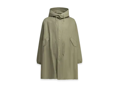 COMME des GARCONS HOMME M-51 Parka Coat "Gray Beige"