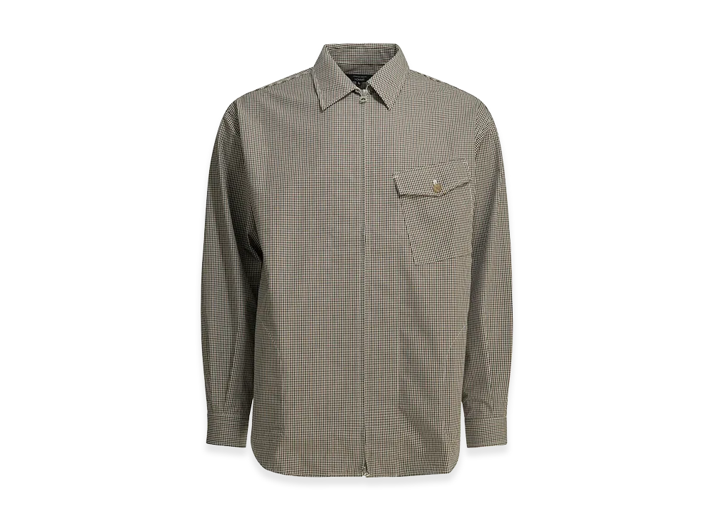 COMME des GARCONS HOMME Checkered Overshirt Jacket "Brown"