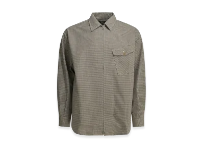 COMME des GARCONS HOMME Checkered Overshirt Jacket "Brown"