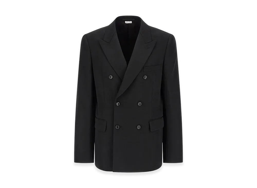 COMME des GARCONS HOMME Double-Breasted Blazer "Black"