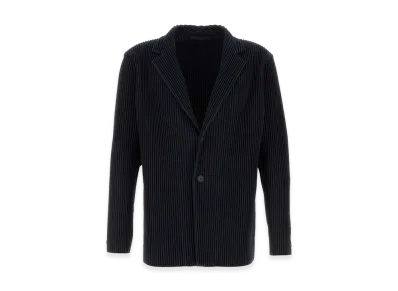 COMME des GARCONS HOMME Polyester Blazer "Midnight Blue"