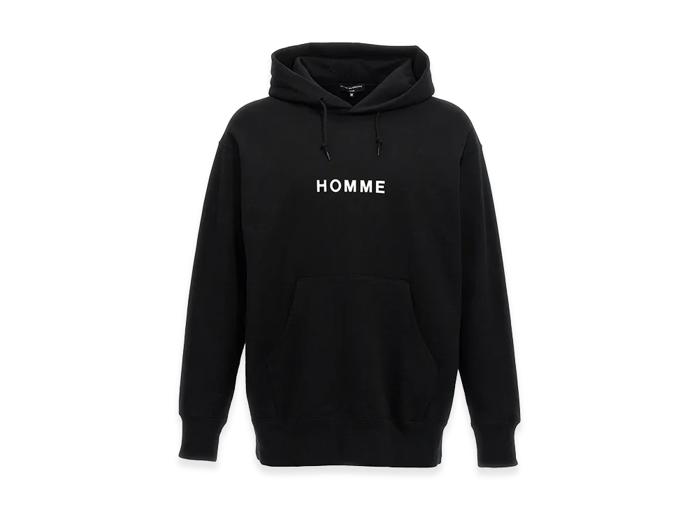 COMME des GARCONS HOMME Logo Print Hoodie "Black"