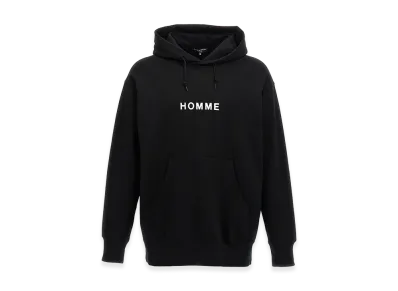 COMME des GARCONS HOMME Logo Print Hoodie "Black"