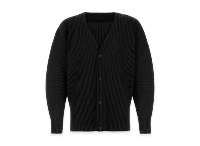 COMME des GARCONS HOMME Polyester Cardigan "Black"